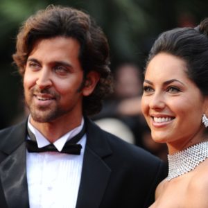 Hrithik Roshan and Barbara Mori