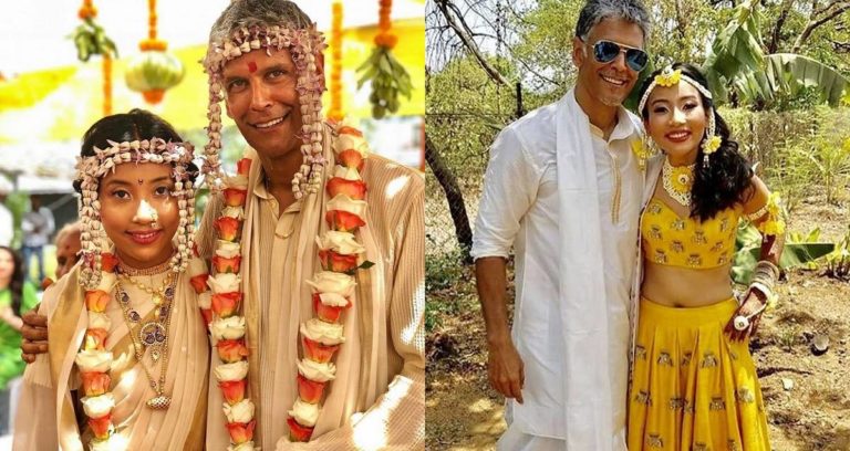 milind soman wedding