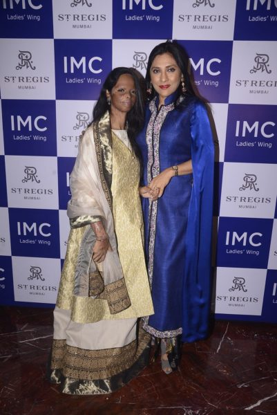 Arti Gupta Surendranath with Laxmi Agarwal