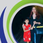 aishwarya with daughter