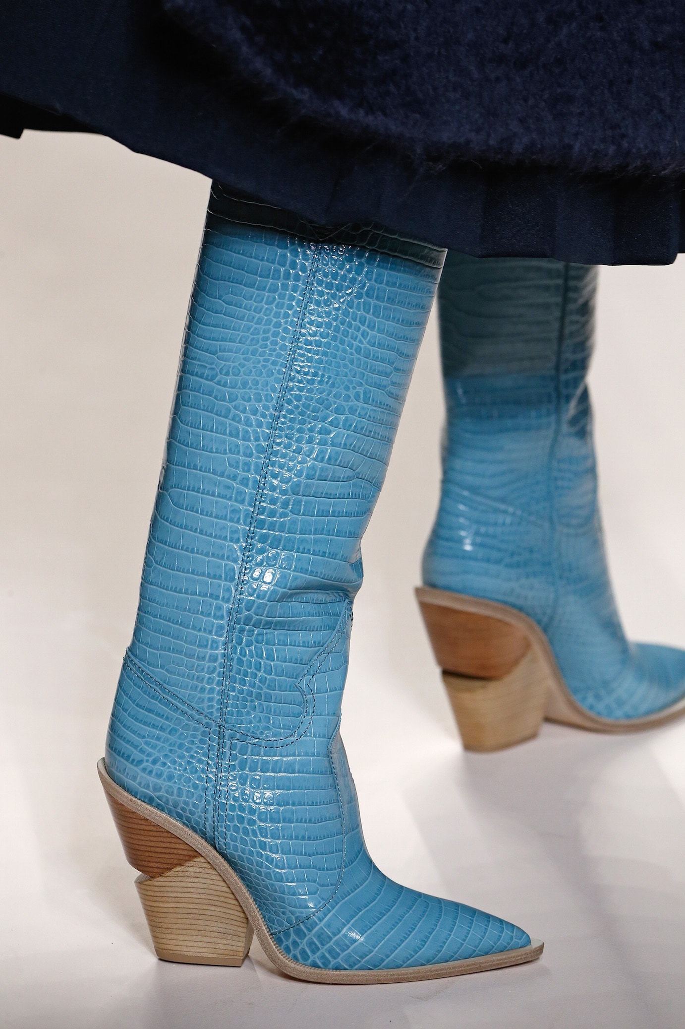 blue fendi boots