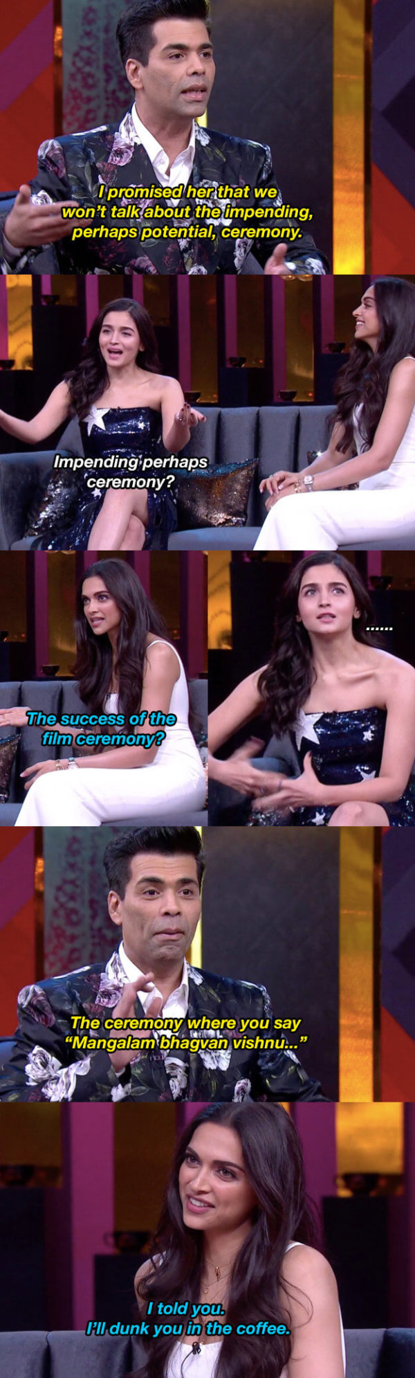 6 Hilarious Moments With DP and Alia On Koffee With Karan 6 - Bold