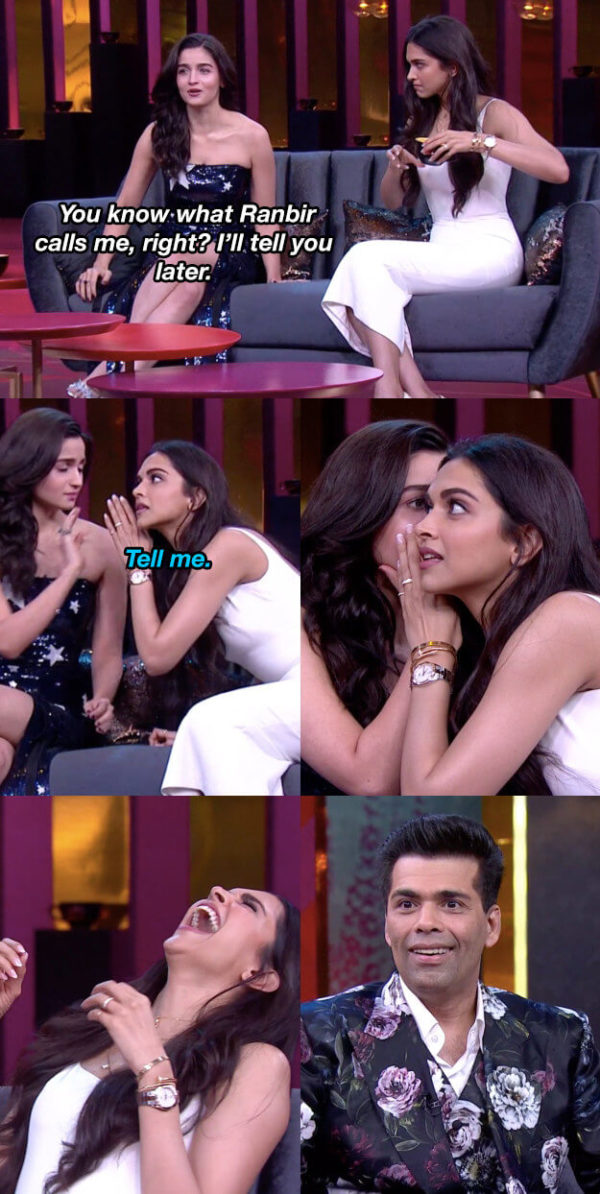 6 Hilarious Moments With DP and Alia On Koffee With Karan 6 - Bold