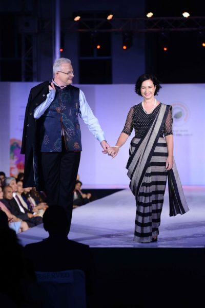 The Ambassador of Luxembourg inSuket Dhir _ his wife in Divyam Mehta