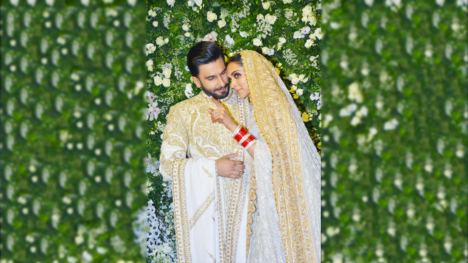Ranveer Singh And The Bhavnanis - A Vision In Matching Rohit Bal At Wedding  Reception