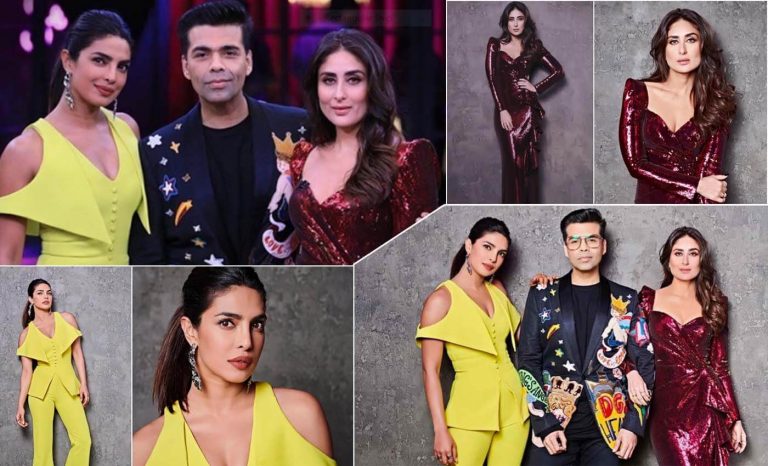 Koffee with karan with Priyanka Chopra and Kareenakapoor khan