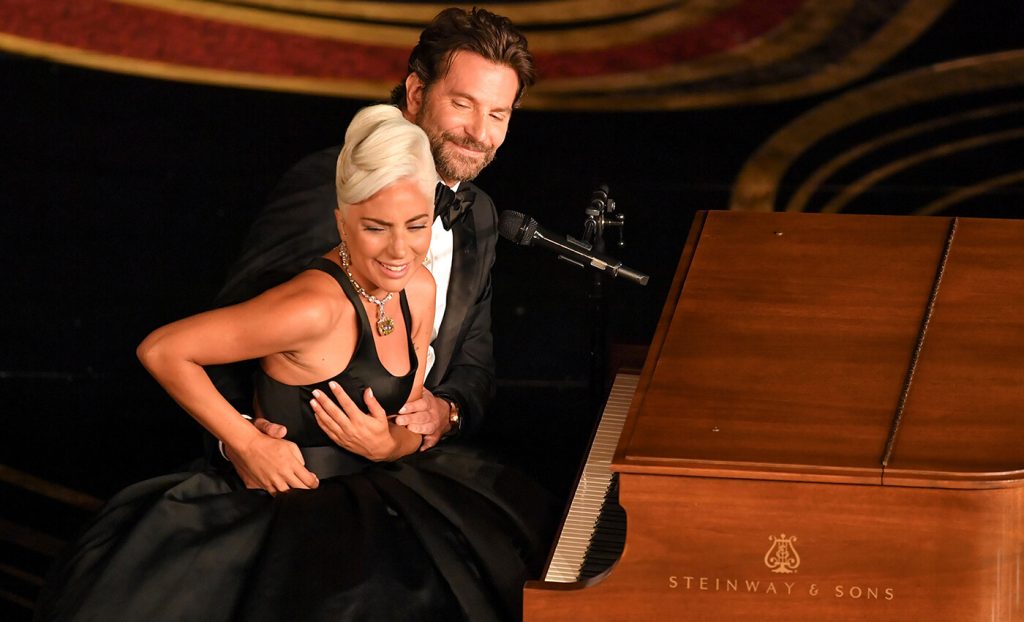 Lady Gaga and Bradley cooper at Oscars 2019