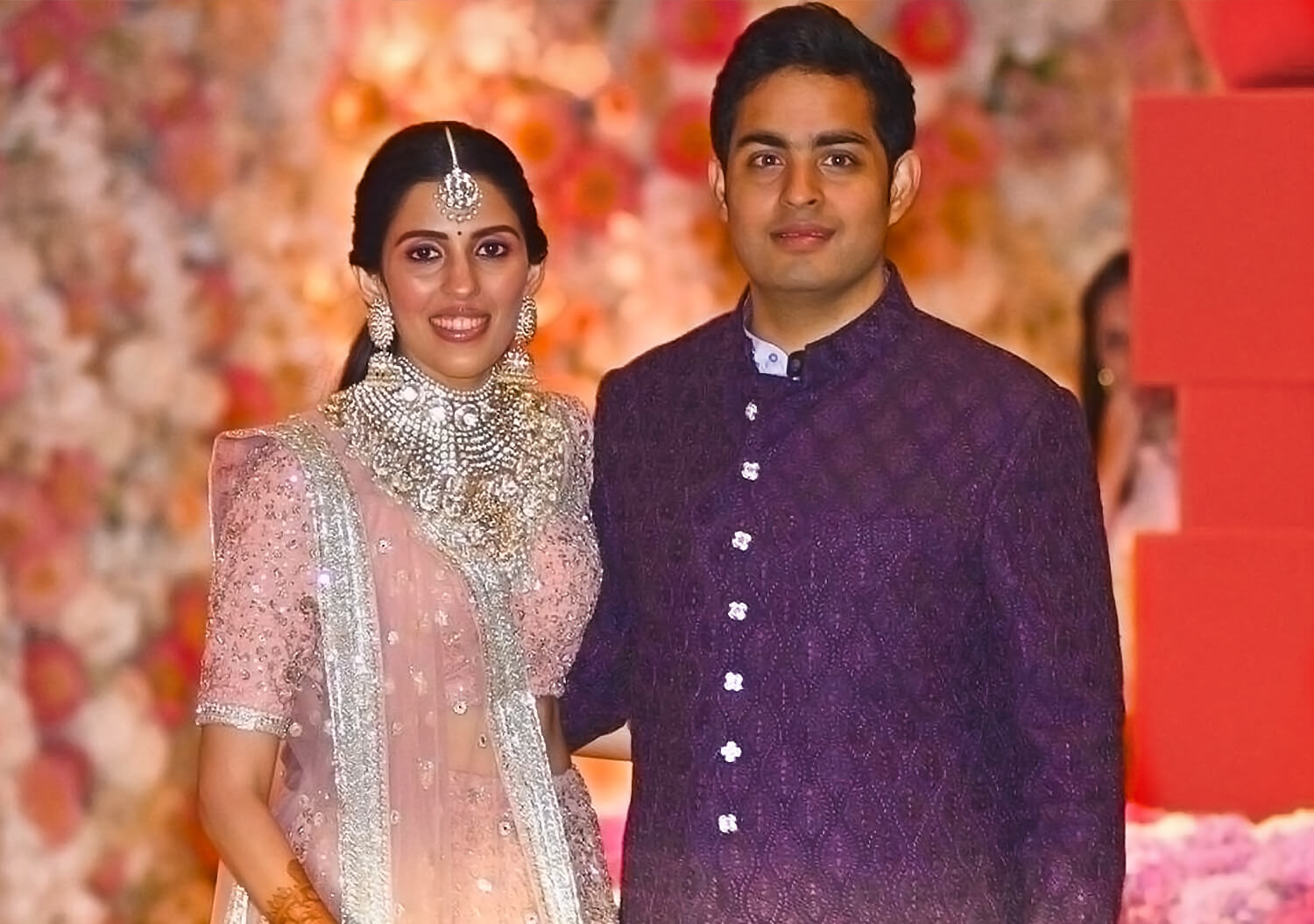 Akash Ambani and Shloka Mehta prewedding