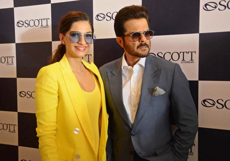 Anil and Sonam Kapoor