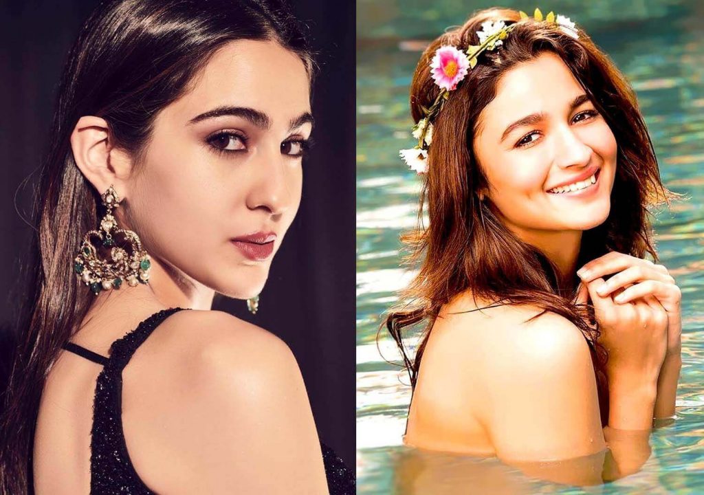 Alia Bhatt And Sara Ali Khan