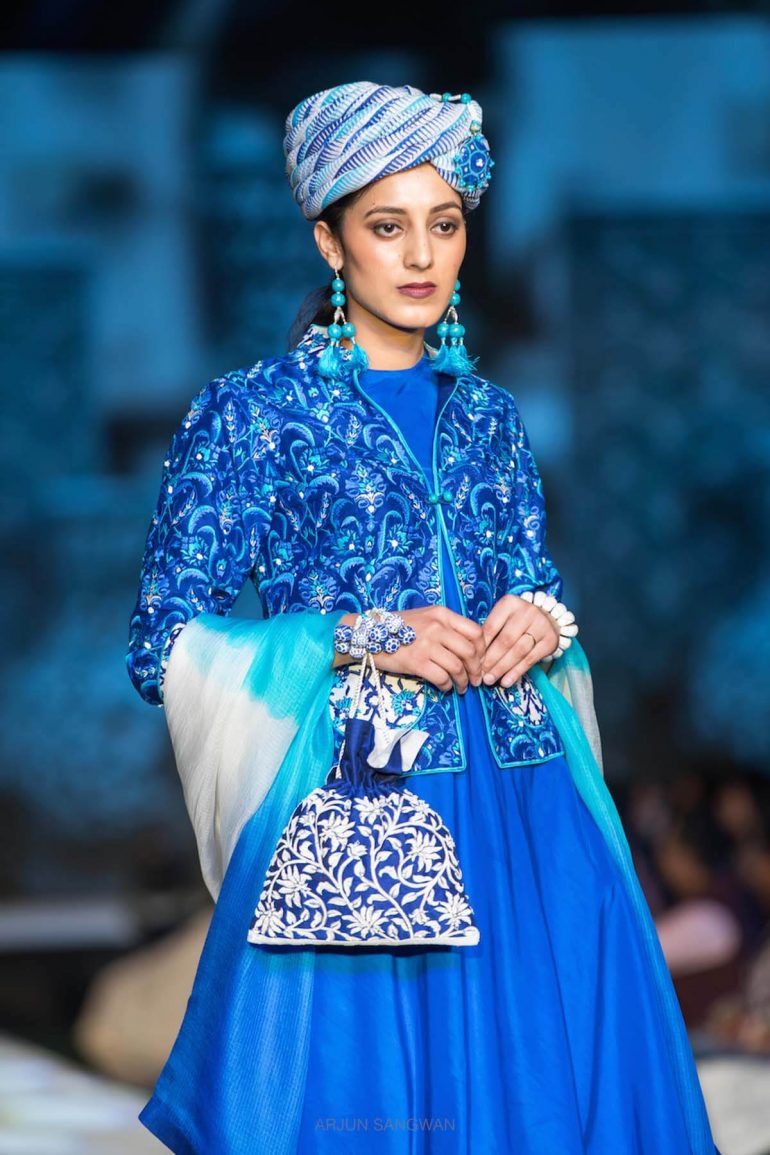 Vidhi Singhania's Blue Pottery Inspired Collection Is Summer Perfect