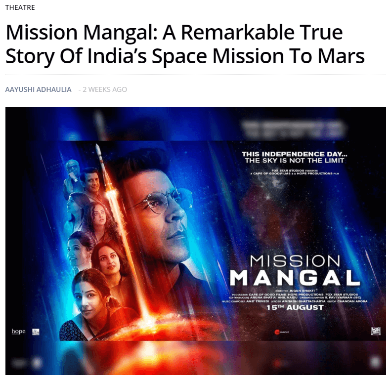 Mission mangal full discount movie watch online fmovies