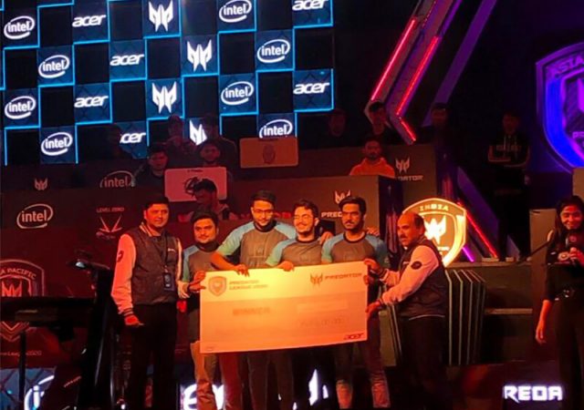 Acer Predator Gaming Leage India Finale 2020 winner_Indian Rivals