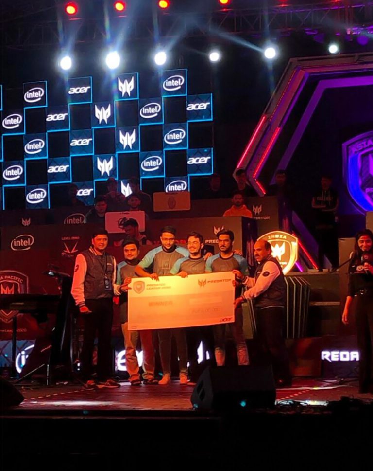 Acer Predator Gaming Leage India Finale 2020 winner_Indian Rivals