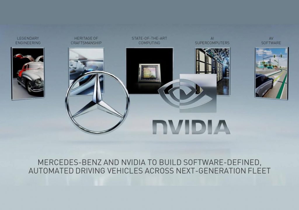 Electrifying The Future; Mercedes Benz And Nvidia Together!