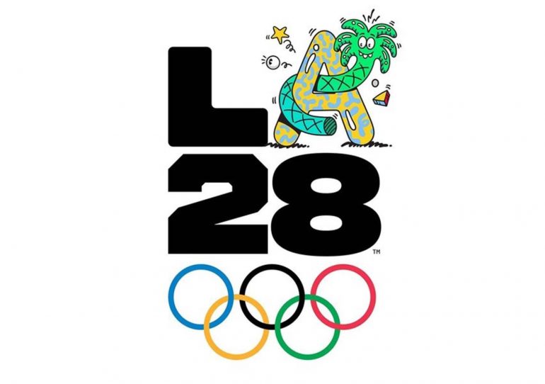 Los Angeles Olympics 2028 Gets A New Logo - Bold Outline : India's ...