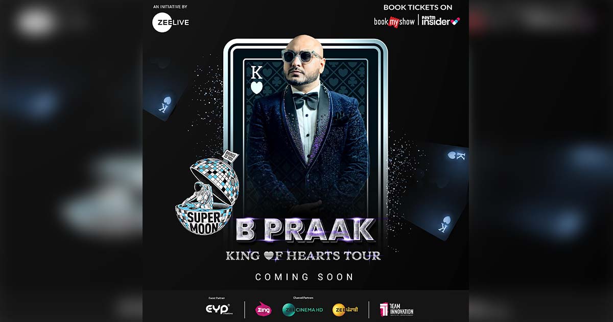 Punjabi singer B Praak to delight fans in his first-ever 10-city India ...