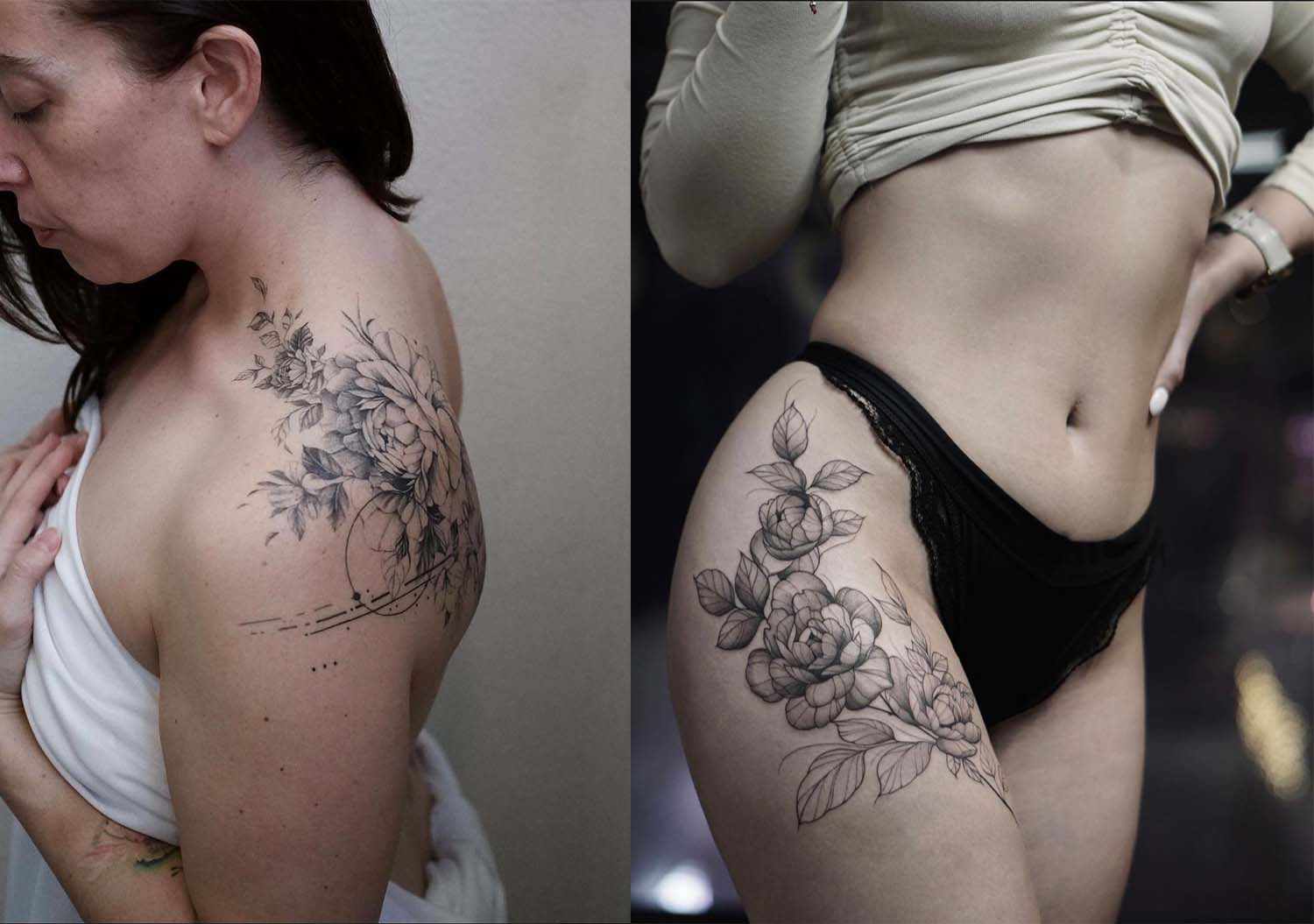 55 Stunning Shoulder Tattoos For Women - 2024 | Fabbon