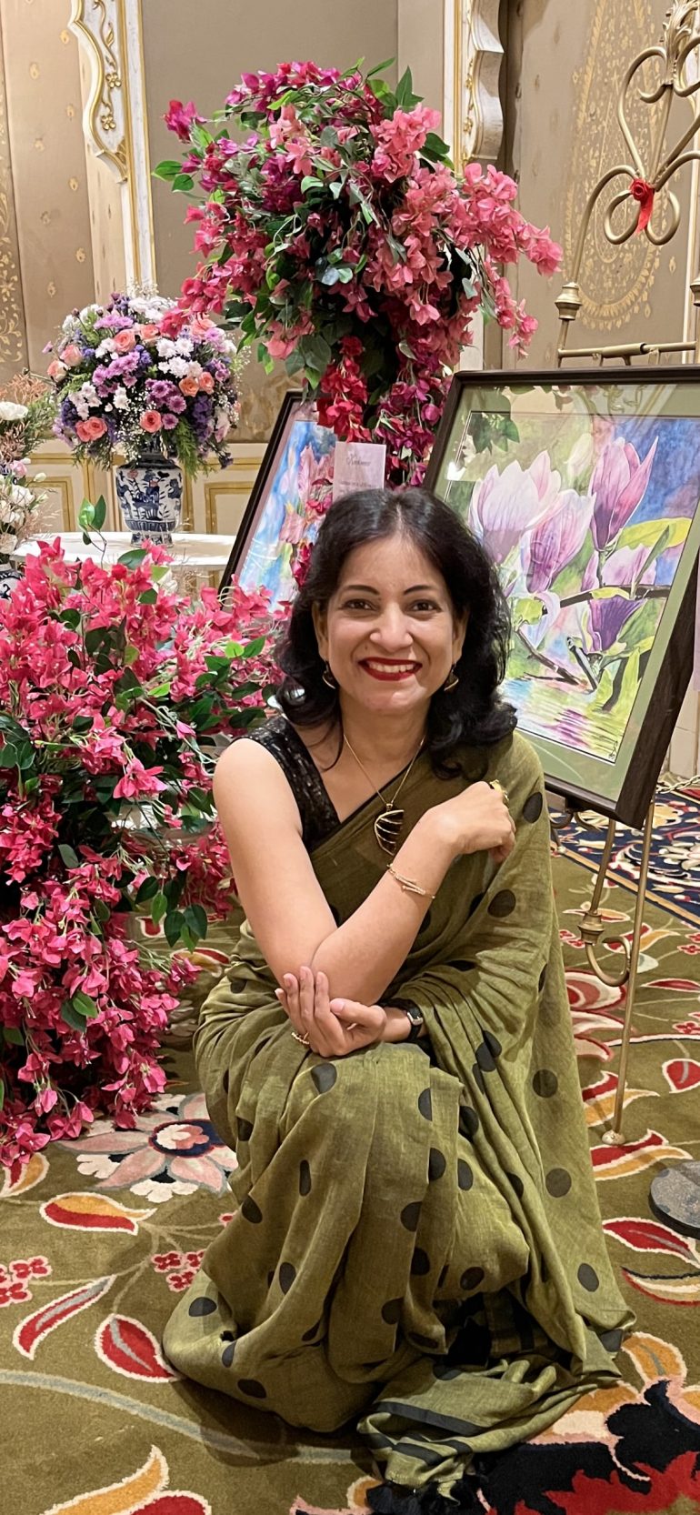 Dr. Sushma Mahajan's Solo Art Exhibition Curated by Dr. Alka Pande ...