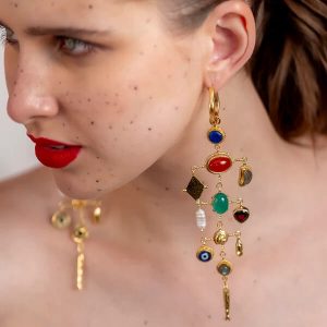 Dreamgirl Multi Gem Earrings
